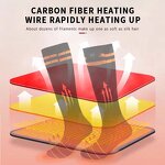 Rechargeable Heating Socks Factory - 7.4V Battery Cotton Insert Press Electric Winter Warm