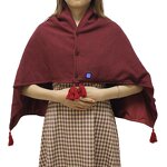 USB Heated Shoulder Blanket Manufacturer - Traveling Outdoor Office Rechargeable Wearable Hoodie