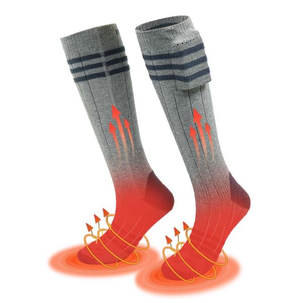 Winter Heated Socks Factory - High Quality Rechargeabie Electric Extra Thick Insulated Crew