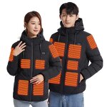 Electric Puffer Jacket Supplier - Ready to Ship Skiing Resistance Heat Reactive WITH Battery