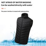 21 Zones Heated Vest Factory - InStock High Quality Soft Shell Rechargeable Bodywarmer