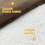 Electric Blanket Carpet Factory - 110-220V Automatic Protection Thickening Body Warmer Heated