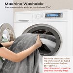 Electric Blanket Carpet Factory - 110-220V Automatic Protection Thickening Body Warmer Heated