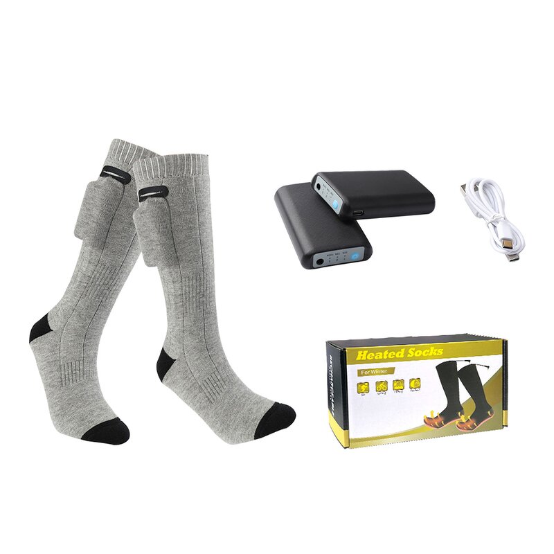 Rechargeable Heated Ski Socks Manufacturer - Lithium Battery Operated Heating Magnetic Thermal Winter