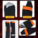 Water Resistant Thermal Socks Factory - Unisex Elastic Comfortable with 3 Heat Settings Outdoor