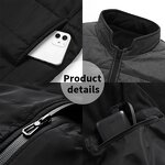 Custom Electric Heated Vest Manufacturer - Logo 9-Zone Lightweight Smart USB Rechargeable