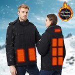 Men's Heated Jacket Manufacturer - In Stock Heat Reactive Electric Heating Puffer WITH Battery