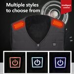 USB Rechargeable Heated Vest Manufacturer - Winter Smart Outdoor Lightweight Insulated Electric