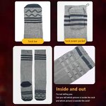 Winter Heated Socks Factory - High Quality Rechargeabie Electric Extra Thick Insulated Crew