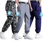 Cooling Fan Pant Supplier - Summer Male Clothes for Fishing Camping Ride Portable Clip