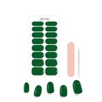 Solid Nude Nail Stickers Factory - Semi Cured Nail Polish Wraps High Quality Strips