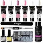 Nail Gel Kit Supplier - 1 Set High Quality Soak Off Acrylic Poli Gel UV Kit