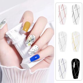 Nail Glitter Gel Supplier - Sparkling Wire Web Silk Glue Drawing Spider Painting