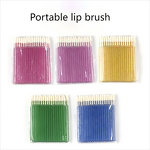 Lip Brush Manufacturer - Wholesale 50PCS OEM Custom Logo Disposable Applicator