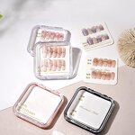 Plastic Nail Storage Factory - Press on Nail Storage Box Display Container Cases