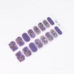 Nail Polish Wrap Supplier - Long Lasting 16 Strips Non Lamp Bake Waterproof Plastic