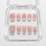 Ballet Nail Tips Supplier - New Style Card-Packed French Tips Long Wearable Press