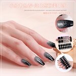 Semi-Cured Gel Nail Patch Factory - 16Tips Premium Quality UV Gel Full Cover Sticker