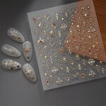 3D Nail Sticker Supplier - Wholesale Mini Gold Pattern Art Luxury Design Accessories