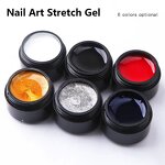 Nail Glitter Gel Supplier - Sparkling Wire Web Silk Glue Drawing Spider Painting