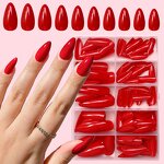Soft Gel Nails Factory - Wholesale Durable 120pcs 10 Sizes Full Cover Colorful French