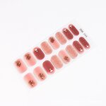 Nail Polish Wrap Supplier - Long Lasting 16 Strips Non Lamp Bake Waterproof Plastic