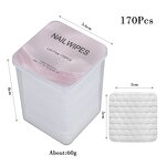 Nail Removal Pads Supplier - Professional Pearl Cotton Lint-Free PE Polish Remover