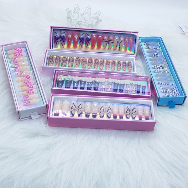 False Nail Packaging Manufacturer - Wholesale Luxury Custom Logo Cardboard Paper Box