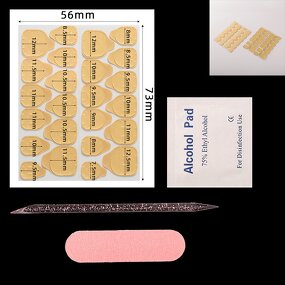 Press-On Nails Kit Supplier - Portable Disposable DIY Includes Adhesive Tabs Glue