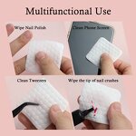 Nail Removal Pads Supplier - Professional Pearl Cotton Lint-Free PE Polish Remover