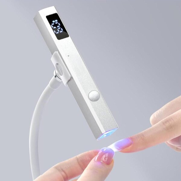 Mini Nail Lamp Supplier - Hot Selling Rechargeable UV LED Metal for Acrylic Gel