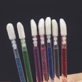 Lip Brush Manufacturer - Wholesale 50PCS OEM Custom Logo Disposable Applicator