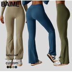 Women Gym Pants Factory - New High Waist Butt Lifting Seamless Knitted Trousers