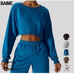 Women Long Jumpsuit Factory - New White Breathable with Warm Crop Top