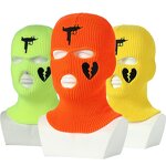 Winter Balaclava Supplier - Men Warm Windproof Knit Ski Mask Unisex Caps