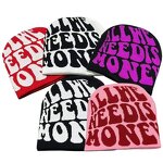 Hip Hop Beanie Hat Supplier - Fashion Hip Hop Style Letter Jacquard Unisex Knitted