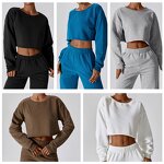 Women Long Jumpsuit Factory - New White Breathable with Warm Crop Top