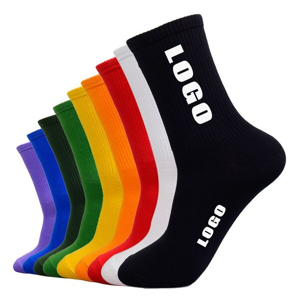 Men's Sport Socks Manufacturer - High Quality Customised Logo Crew Cotton Quick Dry