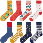 Dress Socks Supplier - High Quality Cotton Men Women Custom Logo Crew Ankle