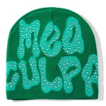 Winter Beanie Supplier - Fashion Customized Logo Letter Printing Warm Knit Hat