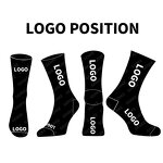 Outdoor Sport Socks Factory - Wholesale Custom Logo Cotton Printed Pattern White