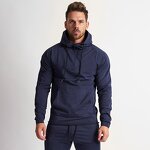 Men Pullover Hoodie Supplier - Custom Embroidered Pocket Long Sleeve Plus Size
