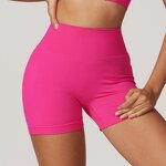 Gym Yoga Shorts Supplier - High Stretch Scrunch Butt Tummy Control