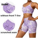 Leopard Print Yoga Set Supplier - Seamless Pants Stretch High Waist Shorts