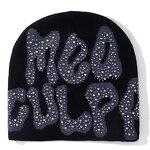Winter Beanie Supplier - Fashion Customized Logo Letter Printing Warm Knit Hat