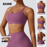 Yoga Bra Supplier - Hot Sale Sexy Gym Hollow Vest Plus Size