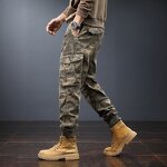 Mens Cargo Jeans Supplier - Wholesale Windproof Worsted Mid Waist Zipper Fly