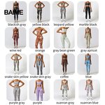 Women Workout Clothes Factory - Sports Bra High Waist Leggings Set Print