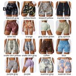 Leopard Print Yoga Set Supplier - Seamless Pants Stretch High Waist Shorts