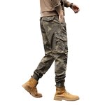 Mens Cargo Jeans Supplier - Wholesale Windproof Worsted Mid Waist Zipper Fly